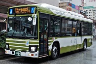 新型ハイブリッドバス
