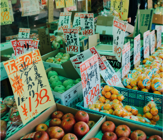 画像：楽々園商店街