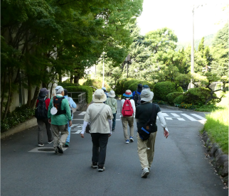 画像：佐方まちあるきツアー